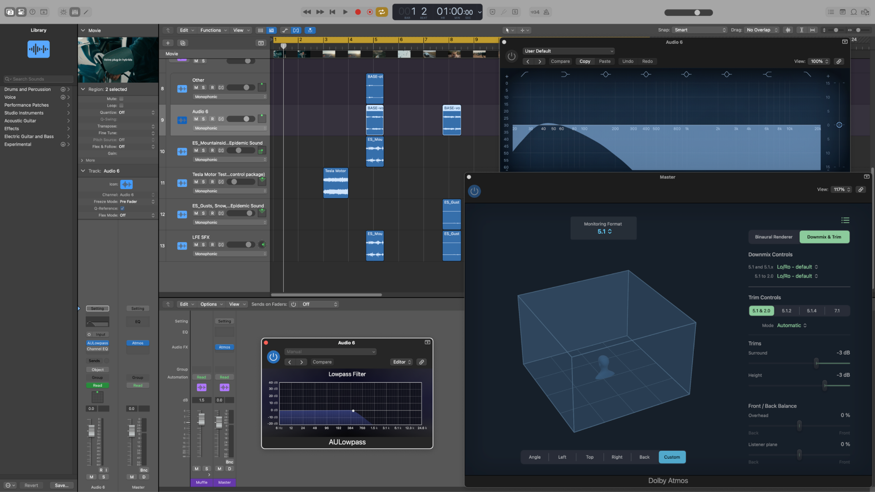 Editing workflow